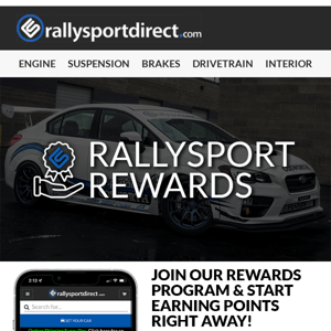 You Asked, We Listened - RALLYSPORT REWARDS!