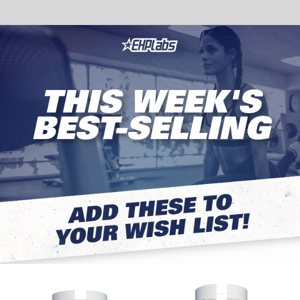 🔓 This Week's Best-Selling Supps – Find out inside!