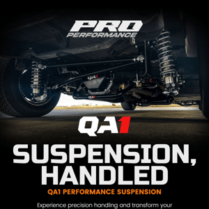 Upgrade your 25 year old suspension.