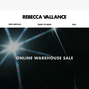 Online Warehouse Sale Starts Now | Save up to 70% Off