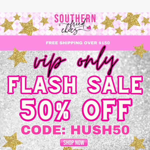 💥 50% OFF VIP ONLY CODE! 😜