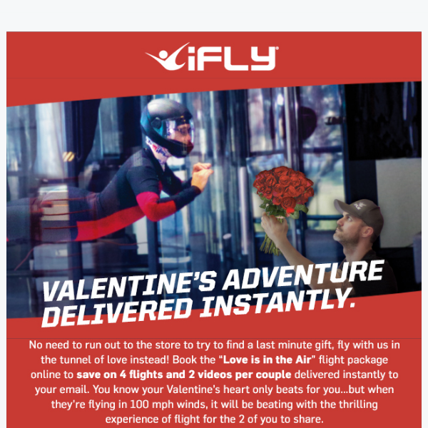 💌🙌🏼  Valentine's Adventure Delivered Instantly
