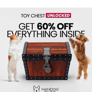 ✨ 60% Everything In The Nandog Toy Chest  🐾