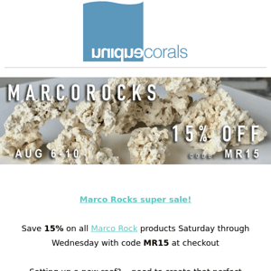 Save 15% on all Marco Rock products Saturday-Wednesday! Wild Sunburst nems, Rainbow Tenuis and more available  ﻿ ﻿ 　　