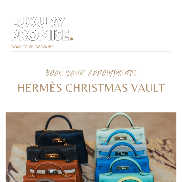 Welcome to the HERMÈS Christmas Vault