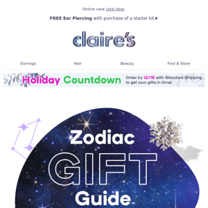 ICYMI: Our Zodiac Gift Guide is finally here!  ✨🔮