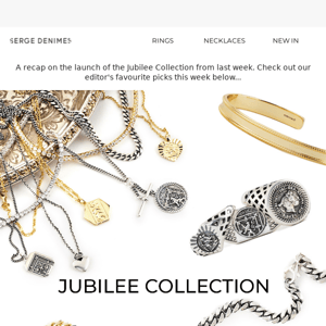 ICYMI - A roundup of the Jubilee Collection