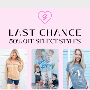 Last Chance To Take 50% OFF!