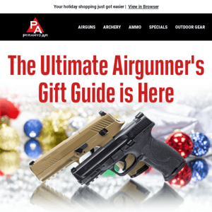The Ultimate Airgunner's Gift Guide is Here