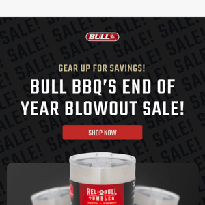 Unleash Flavor with Bull BBQ's Year-End Discounts!