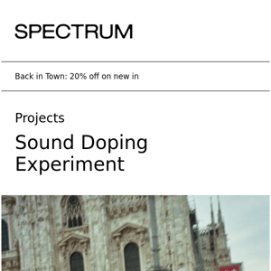 Sound Doping Experiment delivered by DJ Doggiebag
