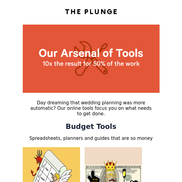 Your arsenal of tools is here