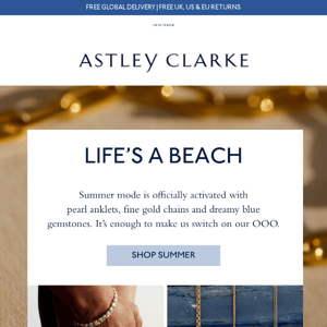 All things SUMMER | Anklets, chains & charms