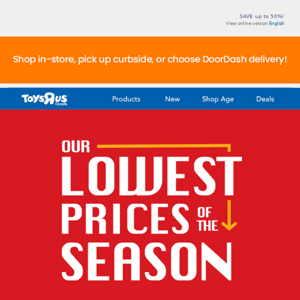 🎉Lowest Prices of the Season are HERE!🎉