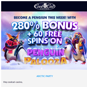 CoolCat Casino Join our Arctic Party!