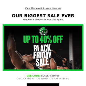 What the Frog? Up to 40% off Site Wide!