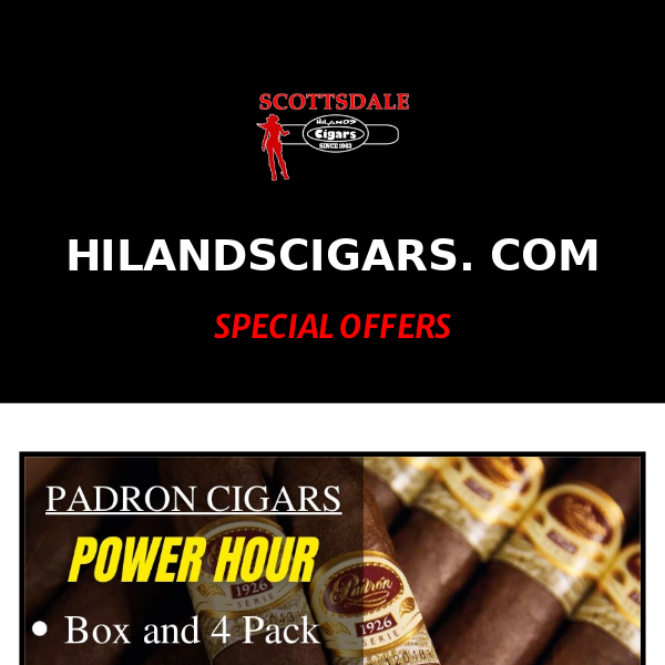 Our Best Deal Padron Cigars Yet!