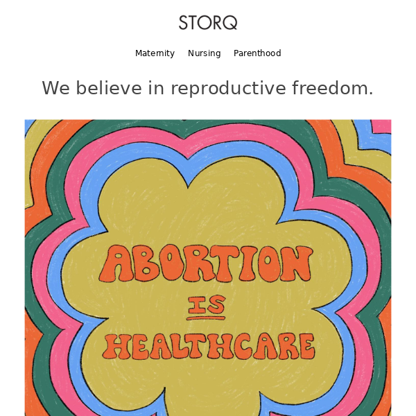 The Weekend Edit: We believe in reproductive freedom, and so do the vast majority of Americans :v: