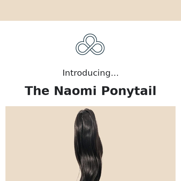 The Naomi Ponytail - All colors in Stock