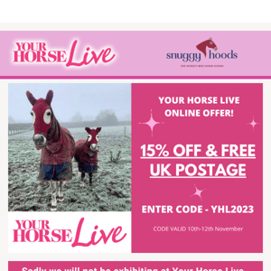 YOUR HORSE LIVE - ONLINE OFFER 💗