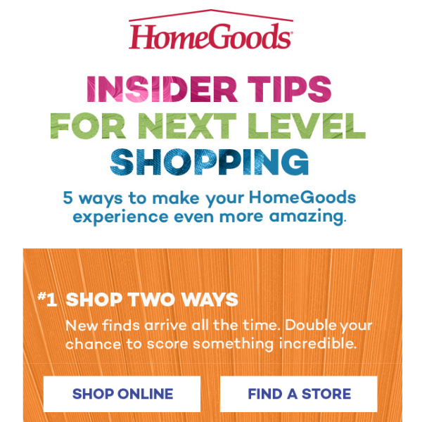 Insider tips for easy shopping (& saving!).