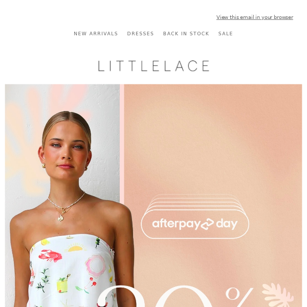 Afterpay Day Sale continues online ⭐