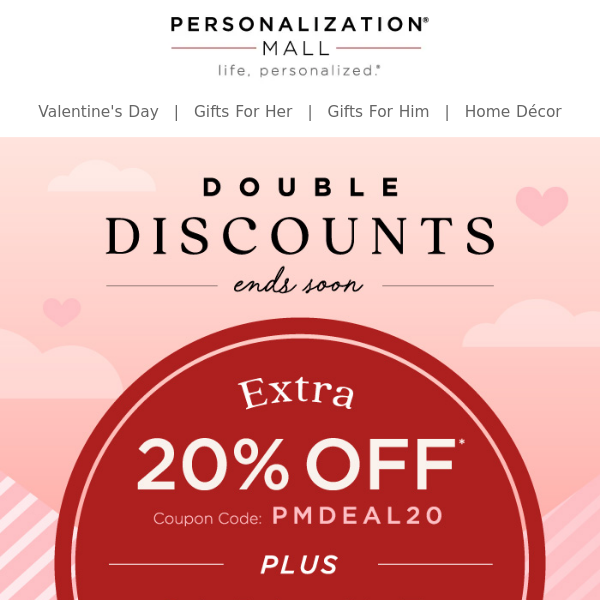 Personalization Mall Your 20% Coupon Expires Soon