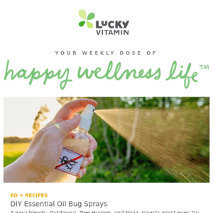 Try 3 essential oil bug sprays!
