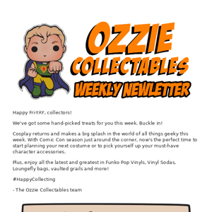 New year, new Ozzie Collectables AU 💃 Treat yo self!