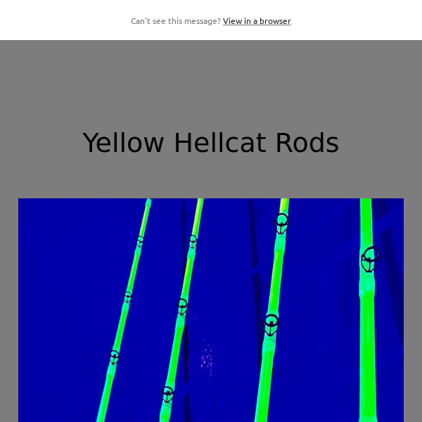 Yellow Hellcat Rods