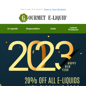 ⚠️ LAST CHANCE ⚠️ - 20% Off E-Liquids Ends Tonight!