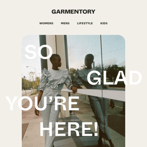 Garmentory, Nice to meet you! We've added $10 to your account.