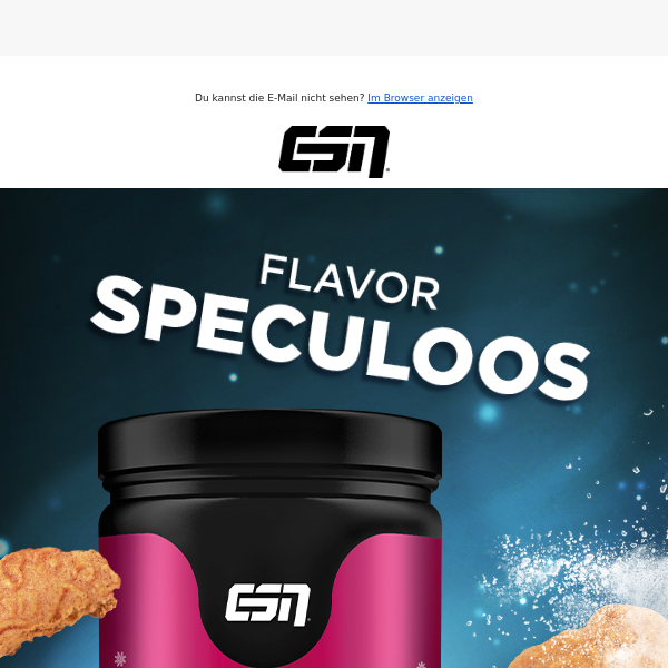 NEU ⭐ Speculoos Designer Whey 🎄 Cinnamon Star Vegan Designer Protein 🤩