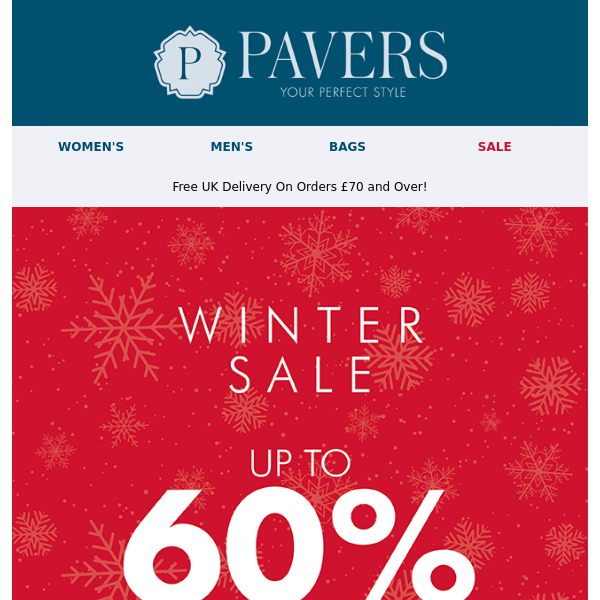 Winter sale now launched