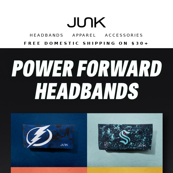 Get Your (Head)Band in the Game🏒