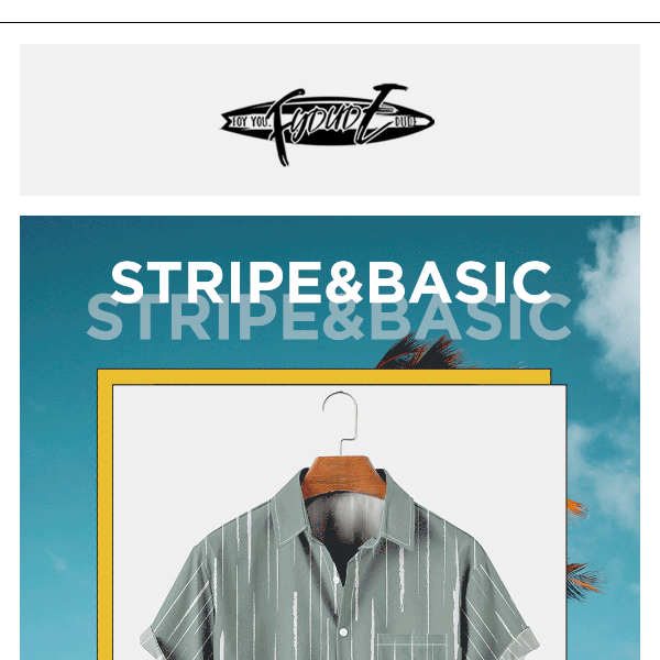 Best Selling Striped&Base Shirt