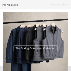 The Spring Outerwear Collection