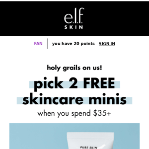 Don't miss out! Skincare holy grails on US!