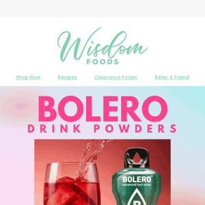 🌟 Introducing Bolero Drink Powders 🌟