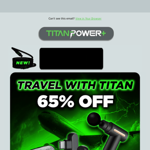 Travel like a Pro with the Titan Nomad Bundle! ✈️