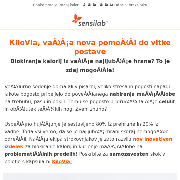 [NOVO] Inovativne kapsule za vitko postavo ✨