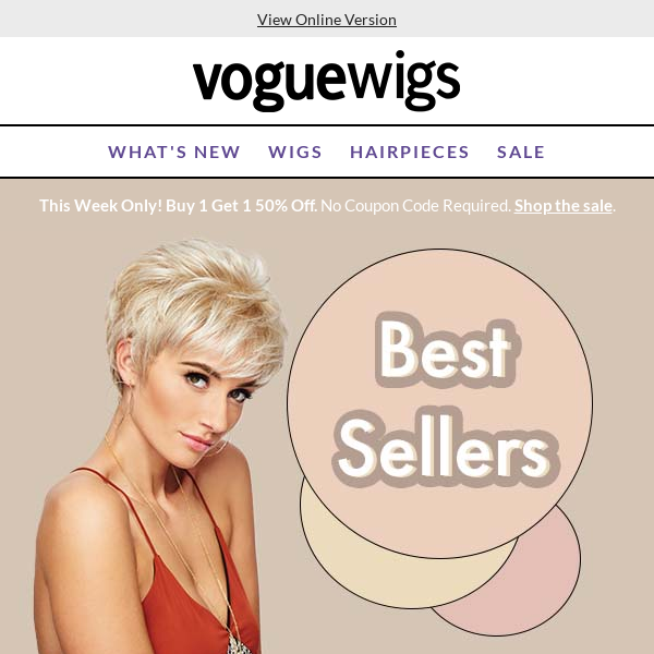 New Year, New Look: Explore Wigs You'll Love – Our Best Sellers Await!
