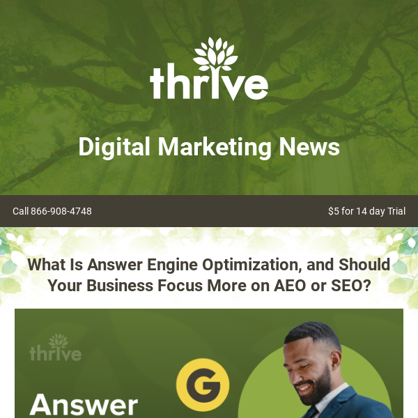 What Is Answer Engine Optimization, and Should Your Business Focus More on AEO or SEO?