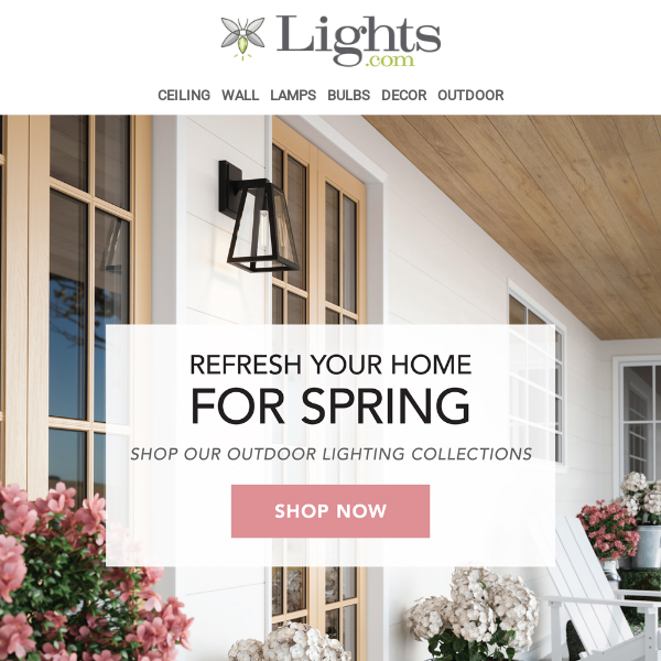 Ready for a Spring Refresh? 🌷 | Lights.com