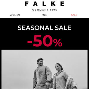 LAST CHANCE: -50% in the Seasonal Sale ⏰