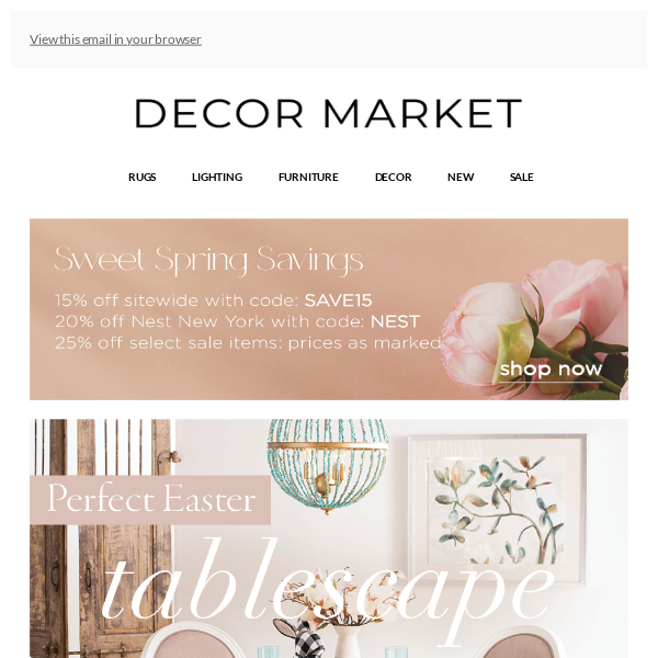 🐣 Easter Tablescapes & More! 🌷