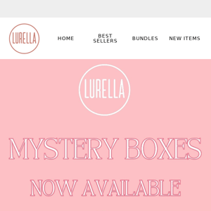 Mystery Boxes are back! 😍