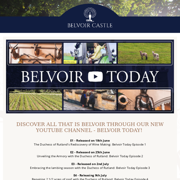 Have you watched Belvoir Today?