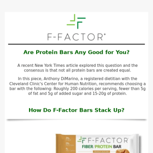 Are Protein Bars Any Good For You?