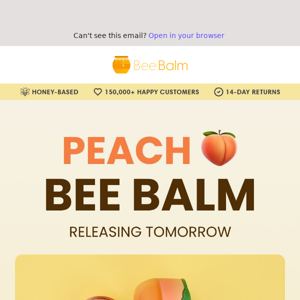 Peach Bee Balm: Tomorrow...